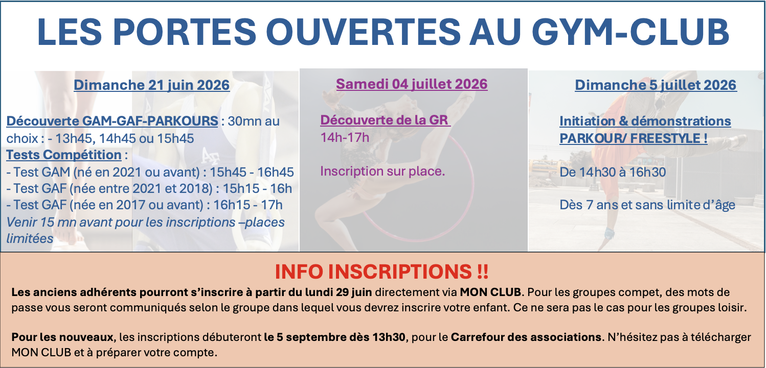 Gym Club du Perreux -Accueil